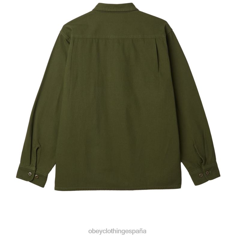 ropa OBEY menos camisa ejército hombres 0RV2P769