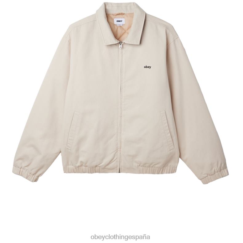 ropa OBEY chaqueta leimert arcilla hombres 0RV2P830