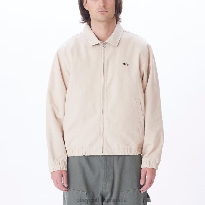 ropa OBEY chaqueta leimert arcilla hombres 0RV2P830