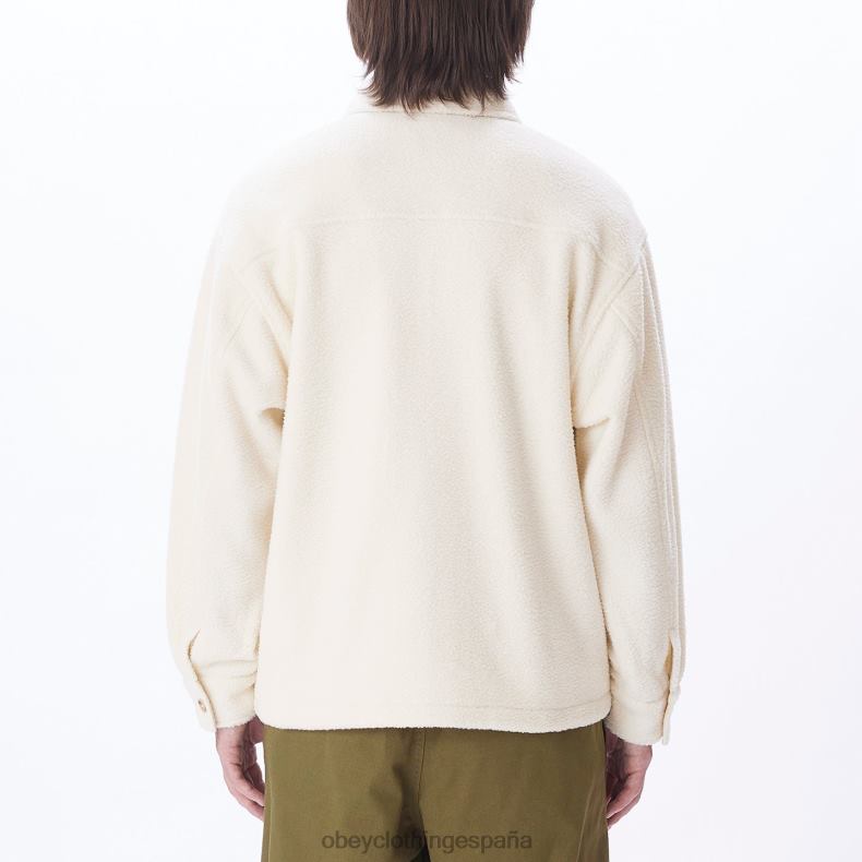 ropa OBEY chaqueta tipo camisa thompson sin blanquear hombres 0RV2P752