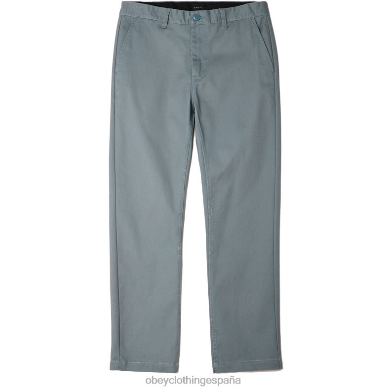 ropa OBEY pantalón rezagado inundado hoja hombres 0RV2P971