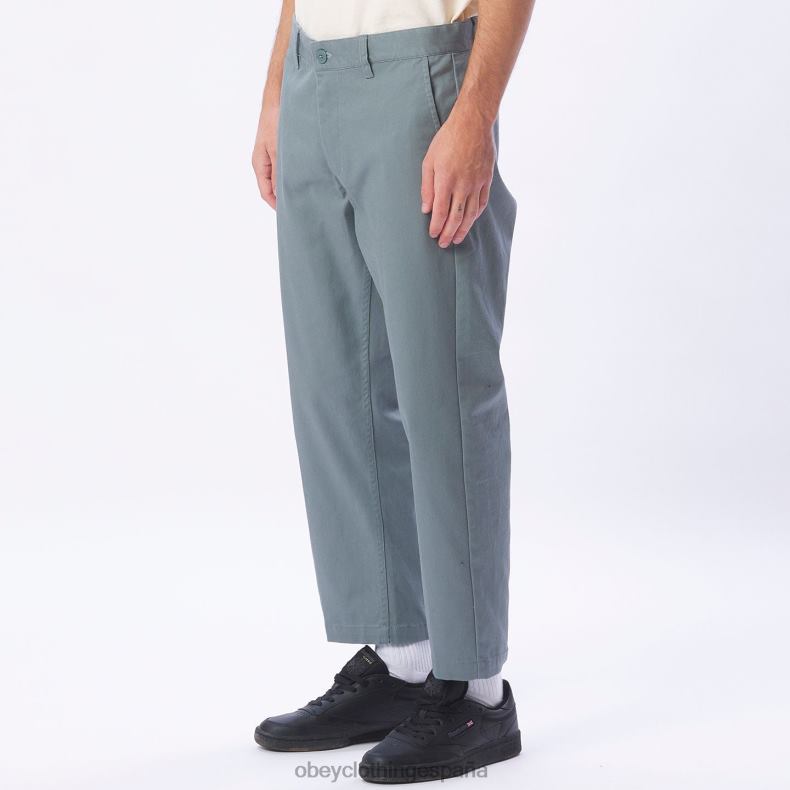 ropa OBEY pantalón rezagado inundado hoja hombres 0RV2P971