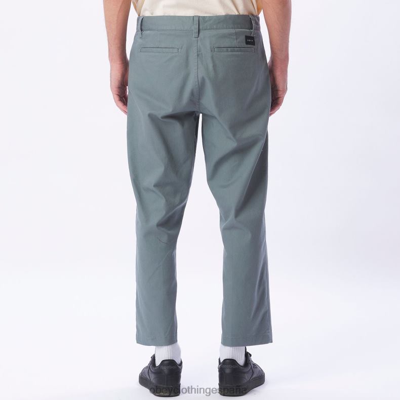 ropa OBEY pantalón rezagado inundado hoja hombres 0RV2P971