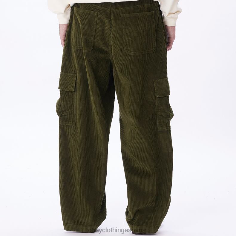 ropa OBEY pantalones cargo bigwig baggy de pana ejército hombres 0RV2P912