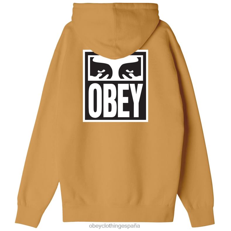 ropa OBEY Sudadera con capucha pesada Eyes Icon II reloj de sol hombres 0RV2P1008