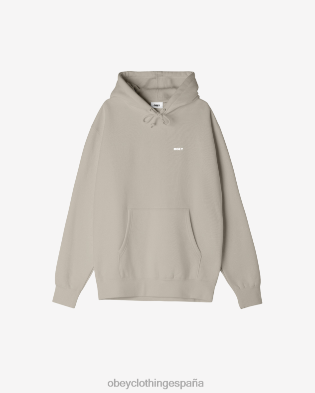 ropa OBEY capucha premium audaz Gris plateado hombres 0RV2P1019