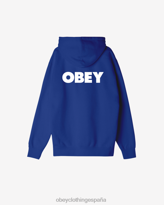 ropa OBEY capucha premium audaz surf azul hombres 0RV2P1018