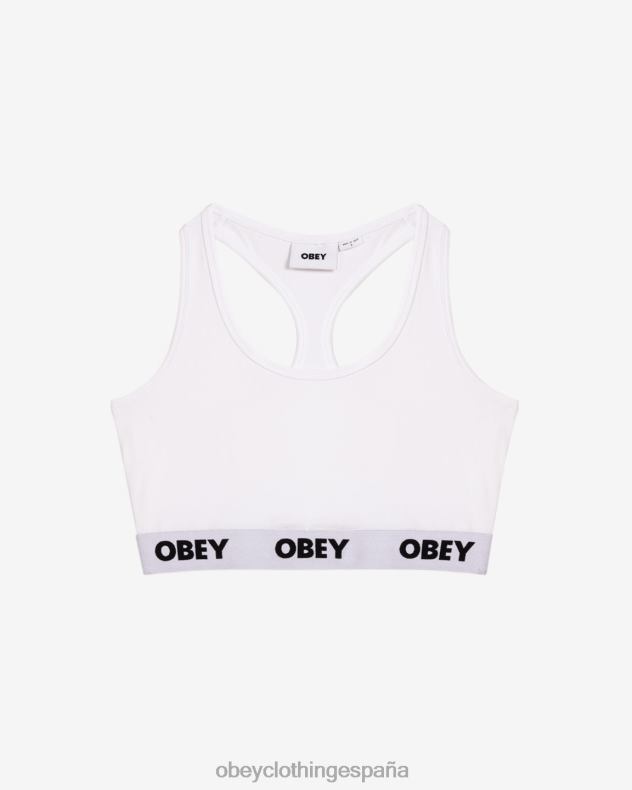 accesorios OBEY bralette (paquete de 2) blanco mujer 0RV2P632