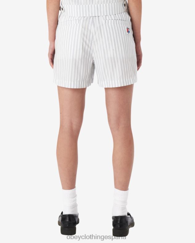 ropa OBEY Serena utilidad corta bueno gris multi mujer 0RV2P543