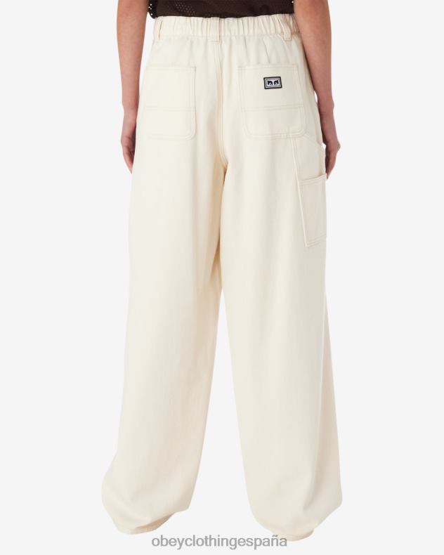 ropa OBEY lirio carpintero denim sin blanquear mujer 0RV2P518