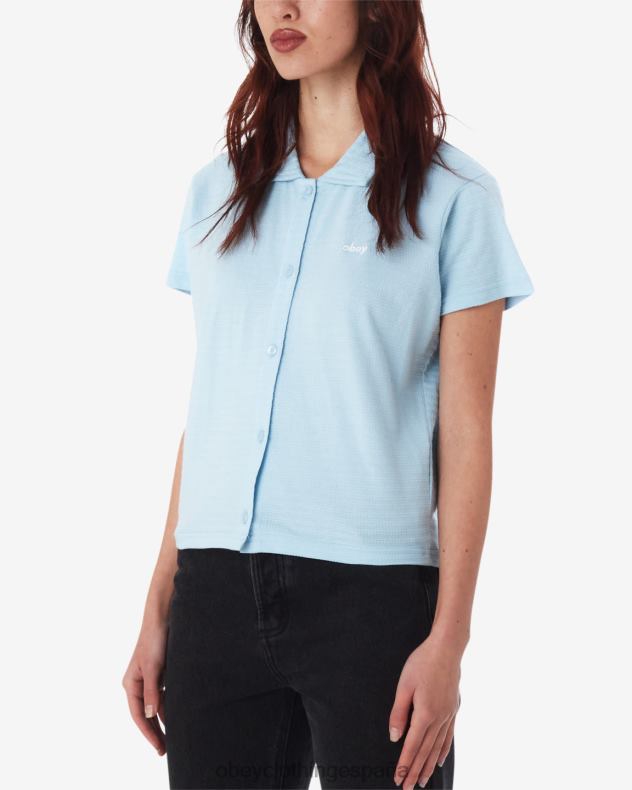 ropa OBEY botón abajo cielo limpio mujer 0RV2P562