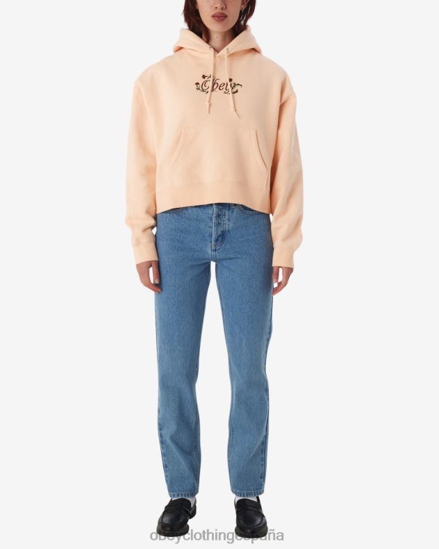 ropa OBEY jersey de flores de primavera parfait de durazno mujer 0RV2P593