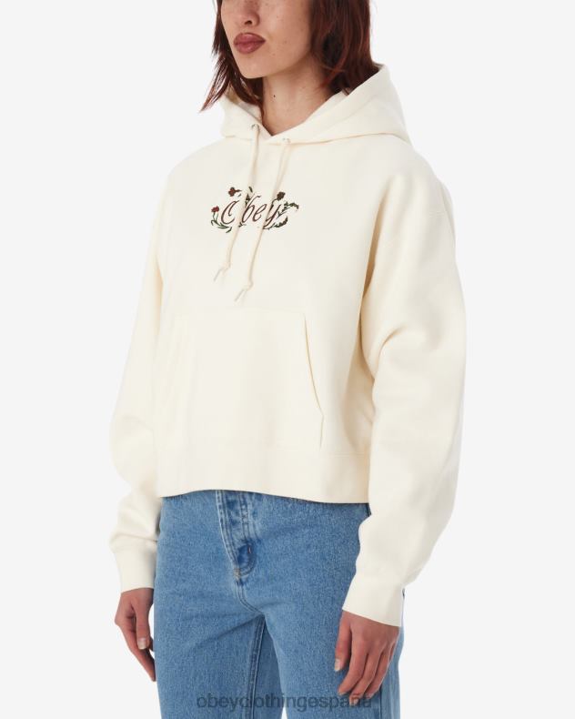 ropa OBEY jersey de flores de primavera sin blanquear mujer 0RV2P594