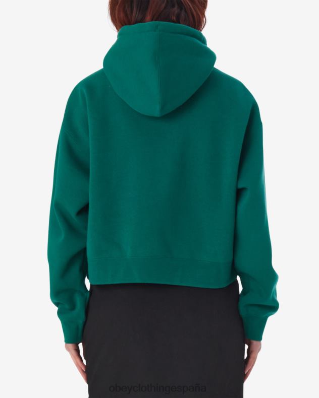 ropa OBEY jersey rosa verde aventurina mujer 0RV2P591