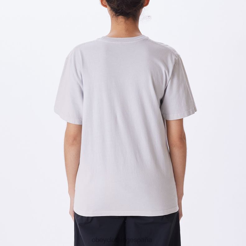 ropa OBEY camiseta con elección de tinte pigmentado de mariposa ópalo mujer 0RV2P746
