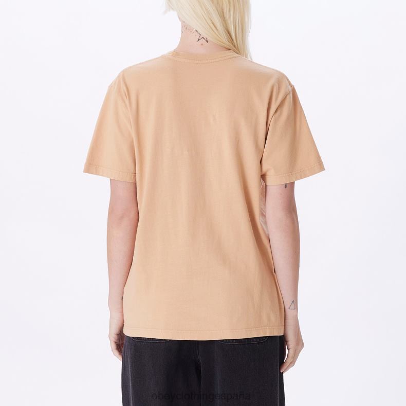 ropa OBEY camiseta con elección de tinte pigmentado de mariposa pata de conejo mujer 0RV2P747