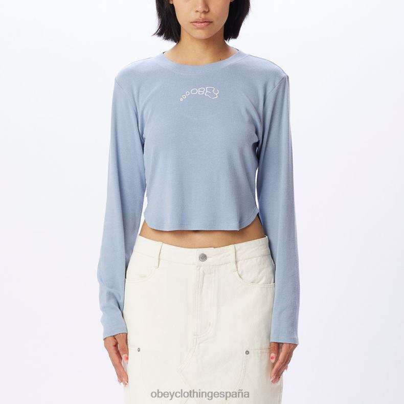 ropa OBEY top corto de khloe piojo de mar mujer 0RV2P725