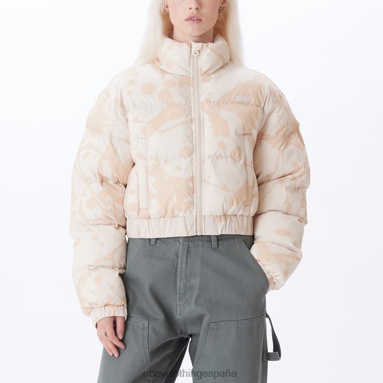 ropa OBEY chaqueta acolchada elixir arcilla multi mujer 0RV2P654