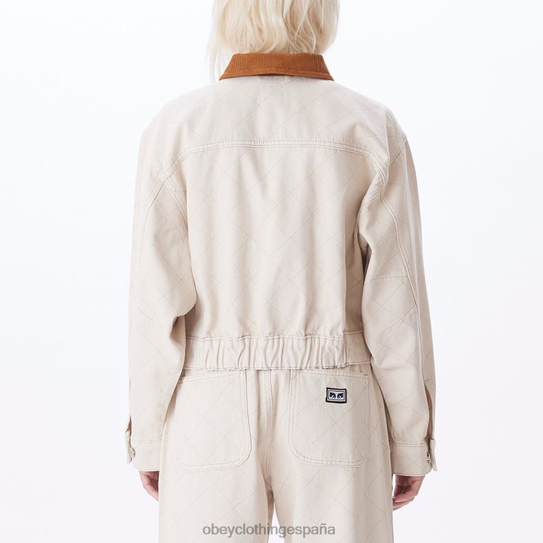 ropa OBEY chaqueta ariana sin blanquear mujer 0RV2P662