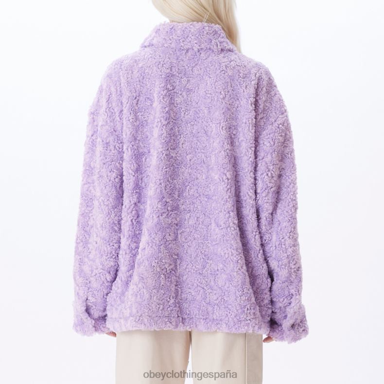 ropa OBEY chaqueta brenda Rosa purpura mujer 0RV2P645