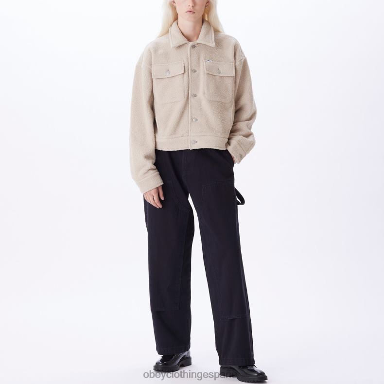 ropa OBEY chaqueta melanie Gris plateado mujer 0RV2P668