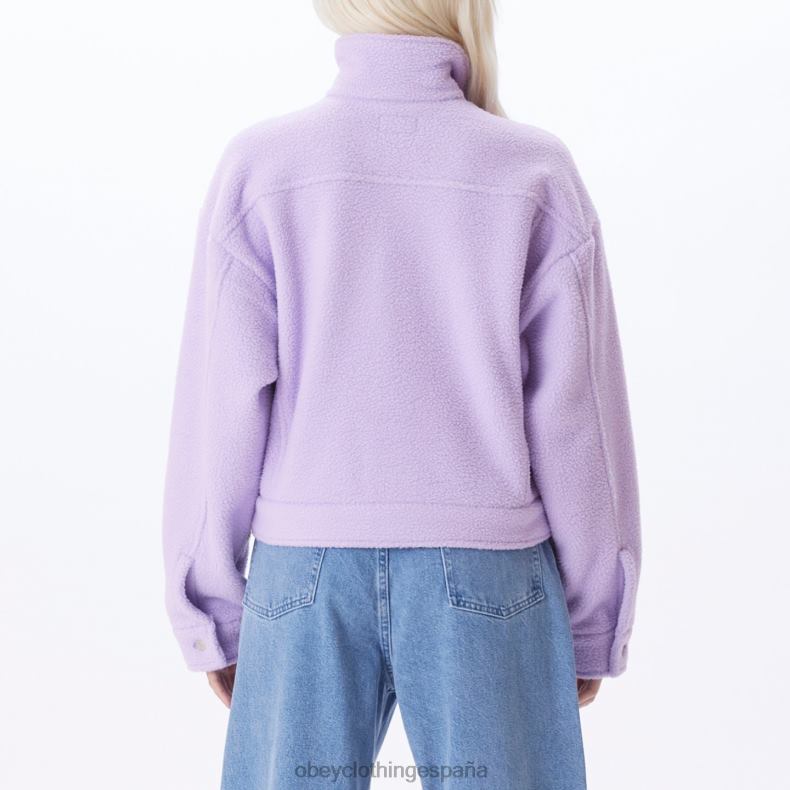 ropa OBEY chaqueta melanie Rosa purpura mujer 0RV2P667