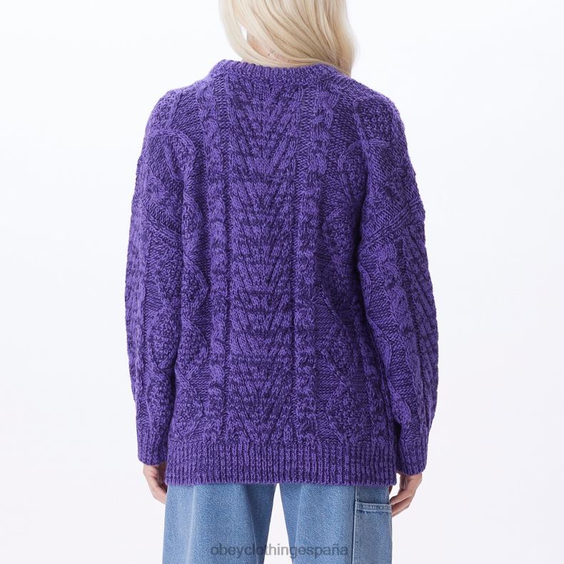 ropa OBEY suéter floral flor de la pasión mujer 0RV2P671